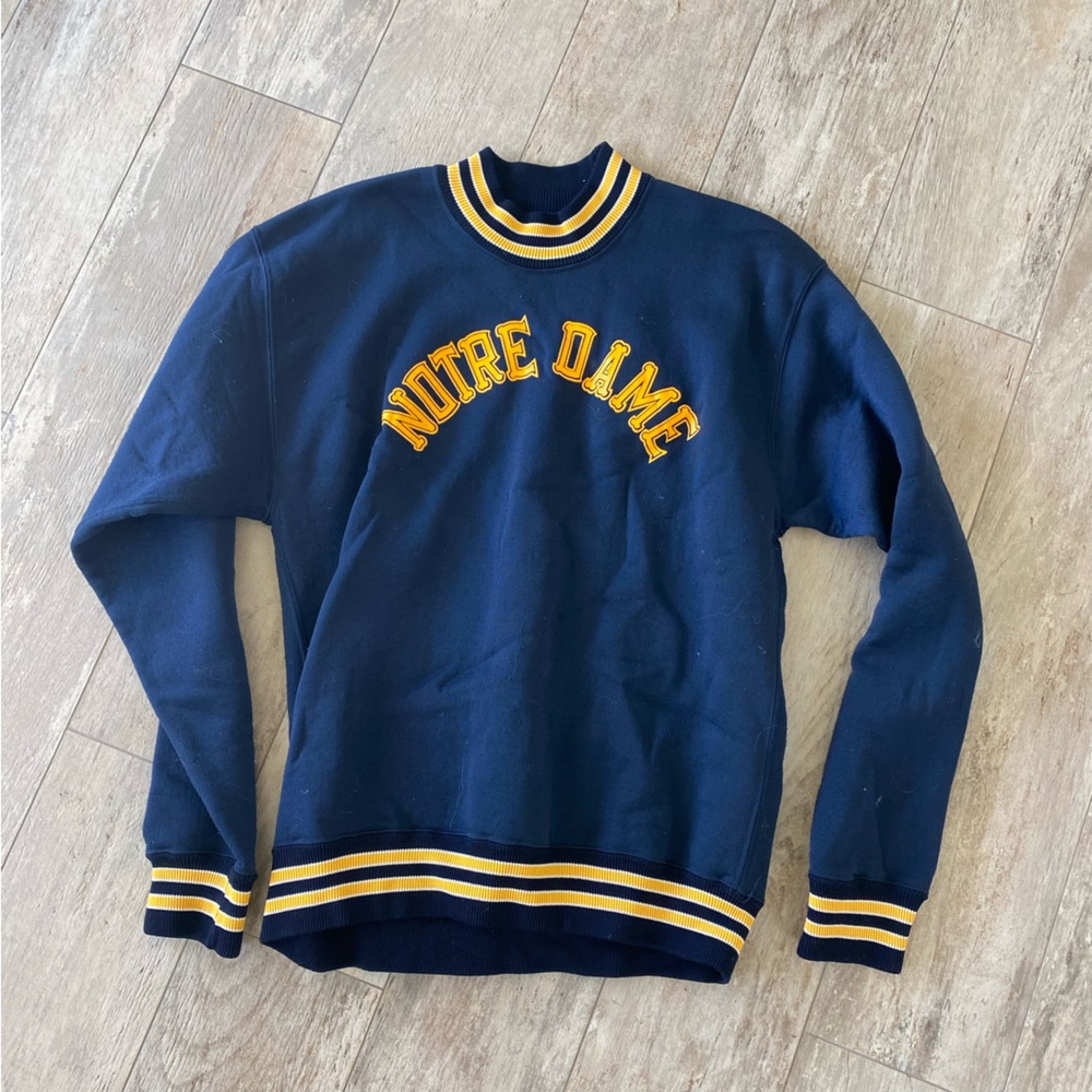 Vintage Champion Notre Dame Crewneck Sweatshirt